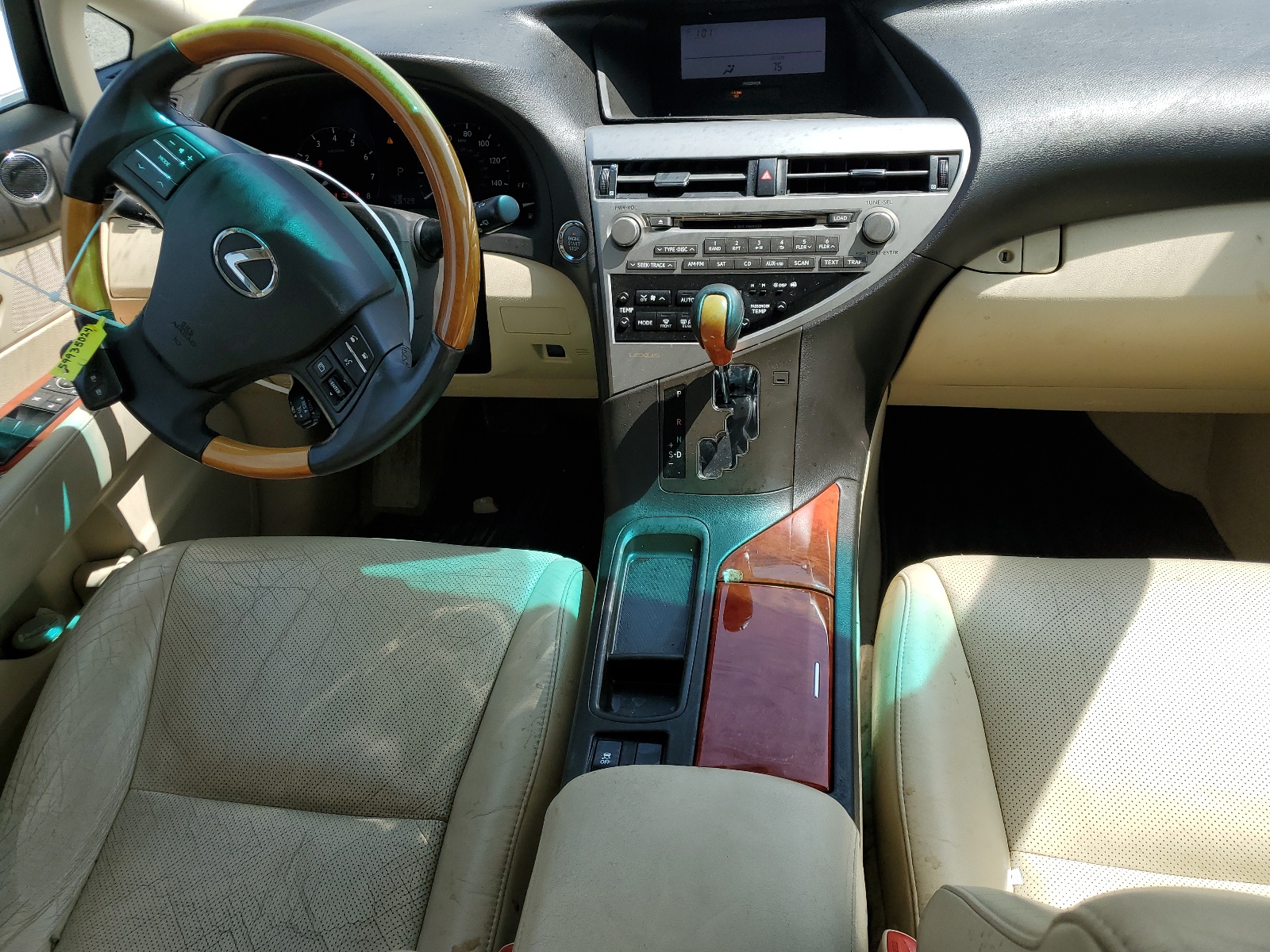 2T2ZK1BA7AC037580 2010 Lexus Rx 350