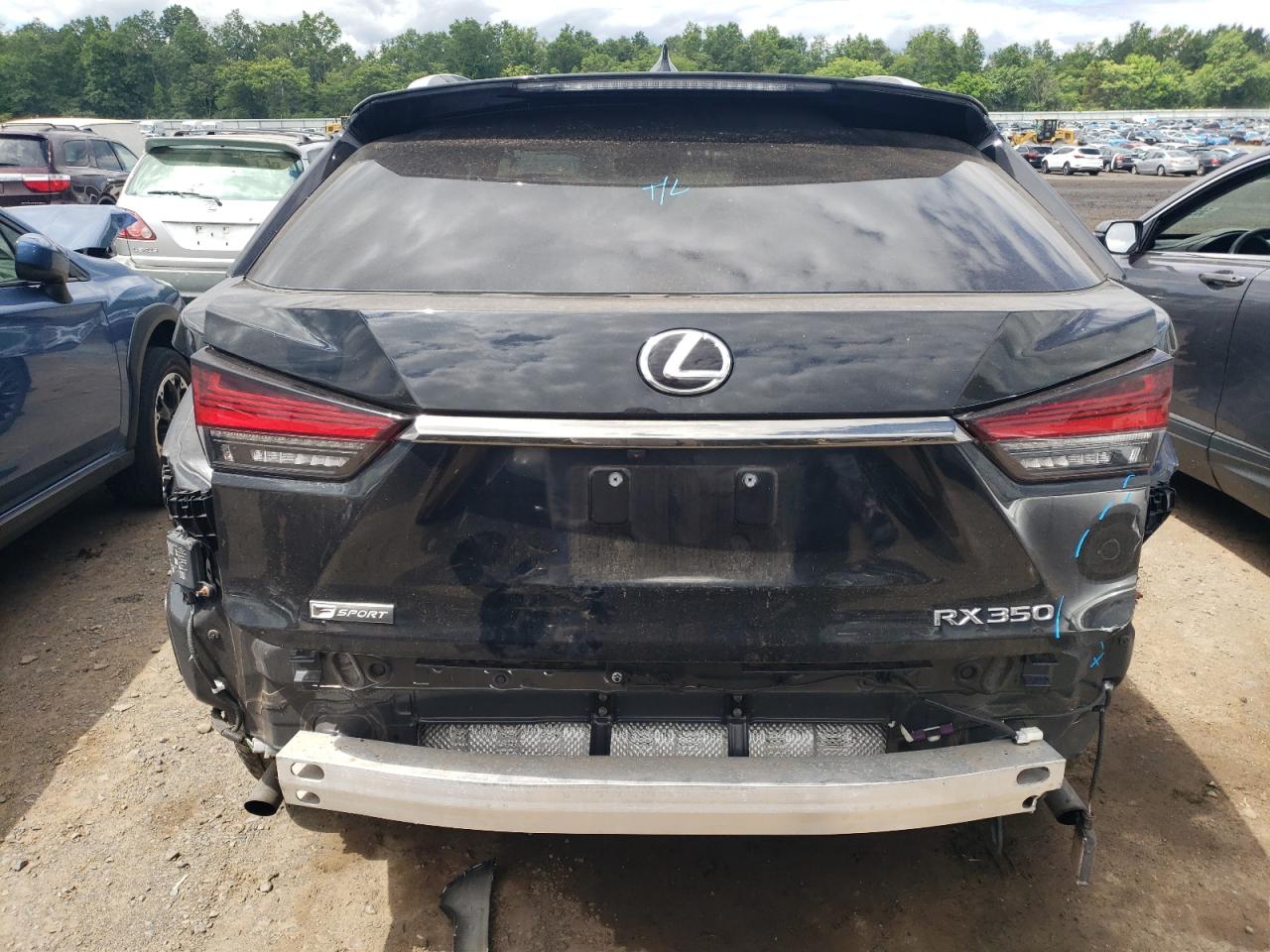 2T2YZMDAXMC307136 2021 Lexus Rx 350 F-Sport