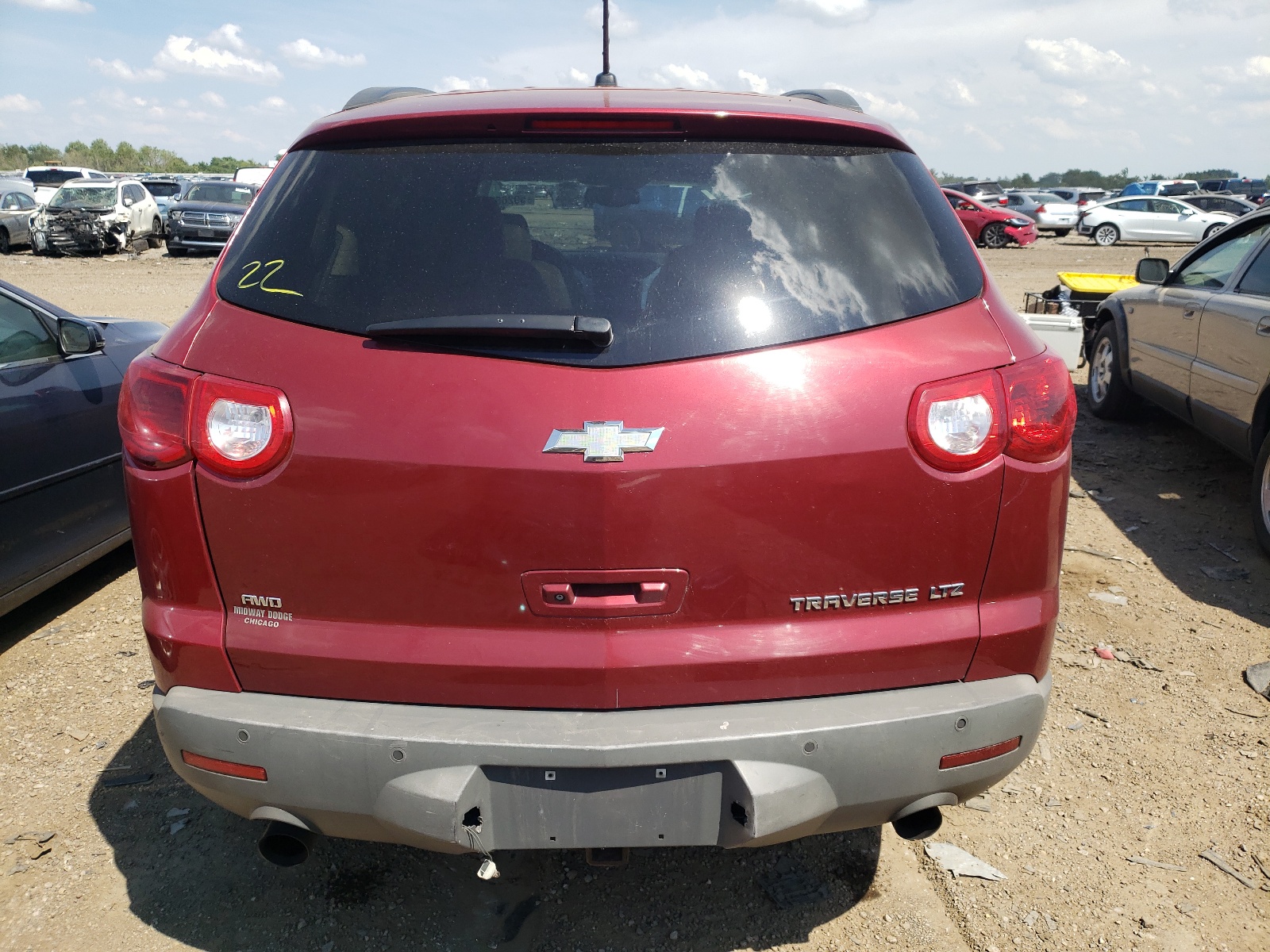 1GNKVLED8BJ204797 2011 Chevrolet Traverse Ltz