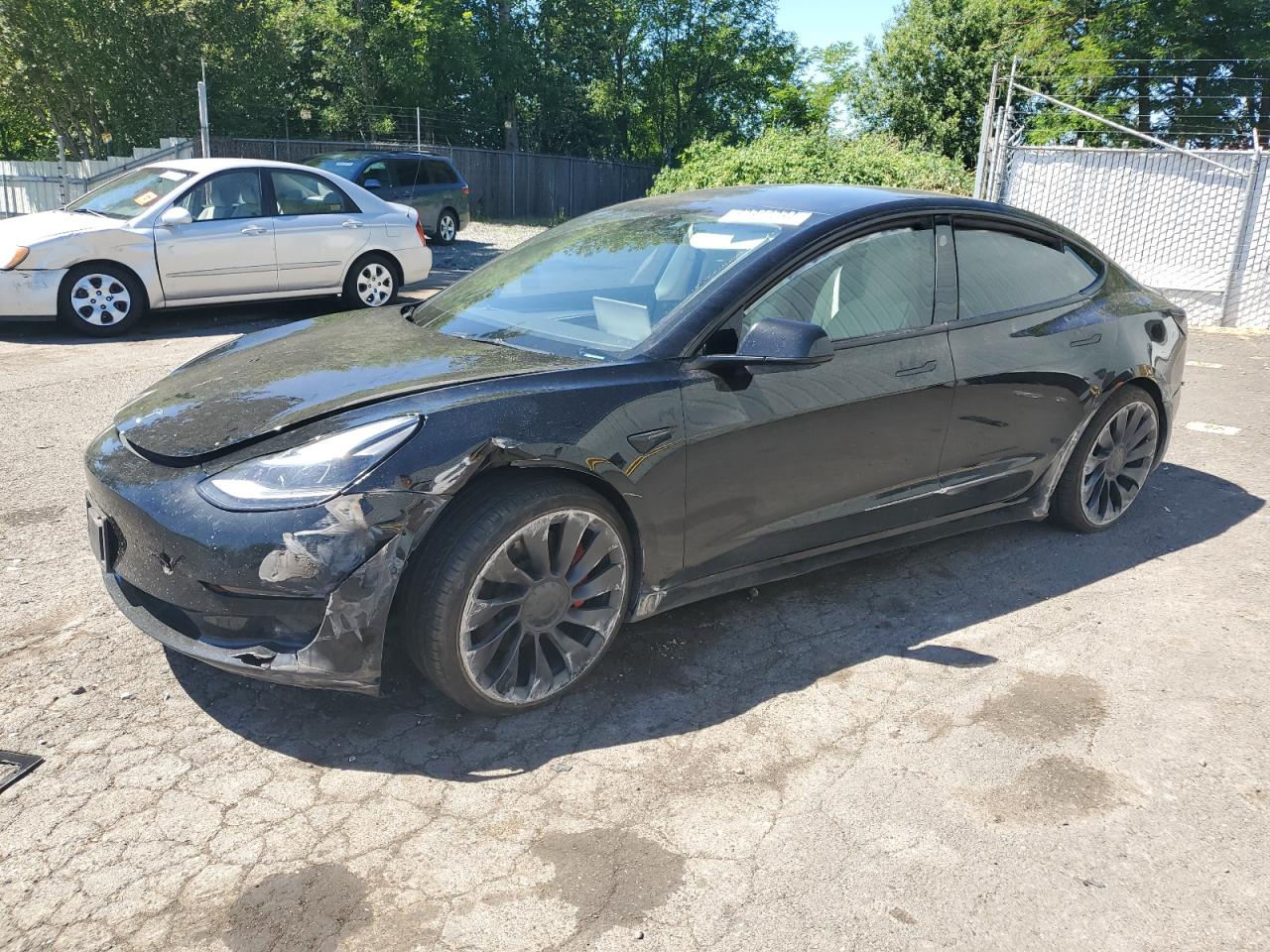 5YJ3E1EC2NF357809 2022 TESLA MODEL 3 - Image 1