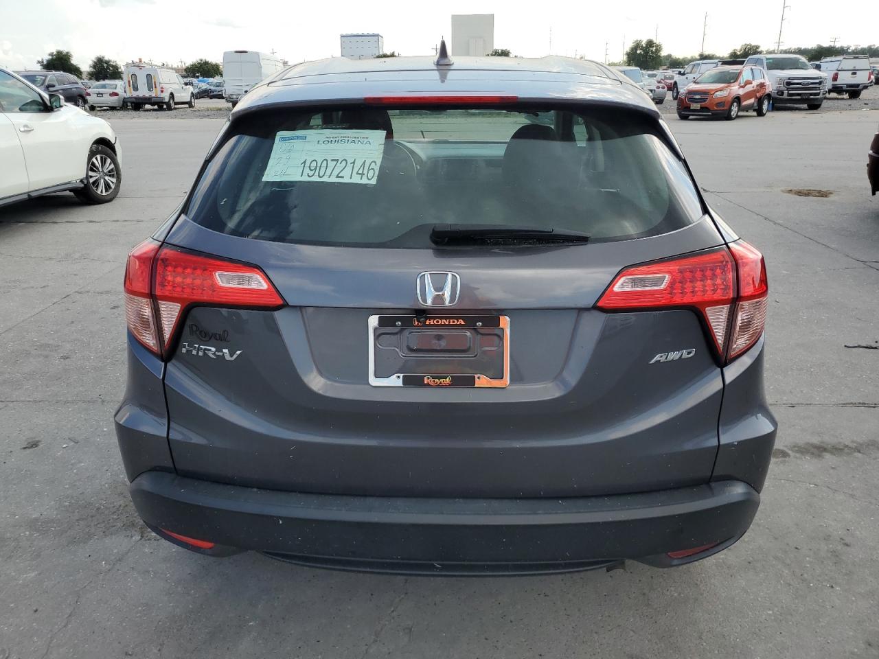 2018 Honda Hr-V Lx VIN: 3CZRU6H30JG724839 Lot: 60682034