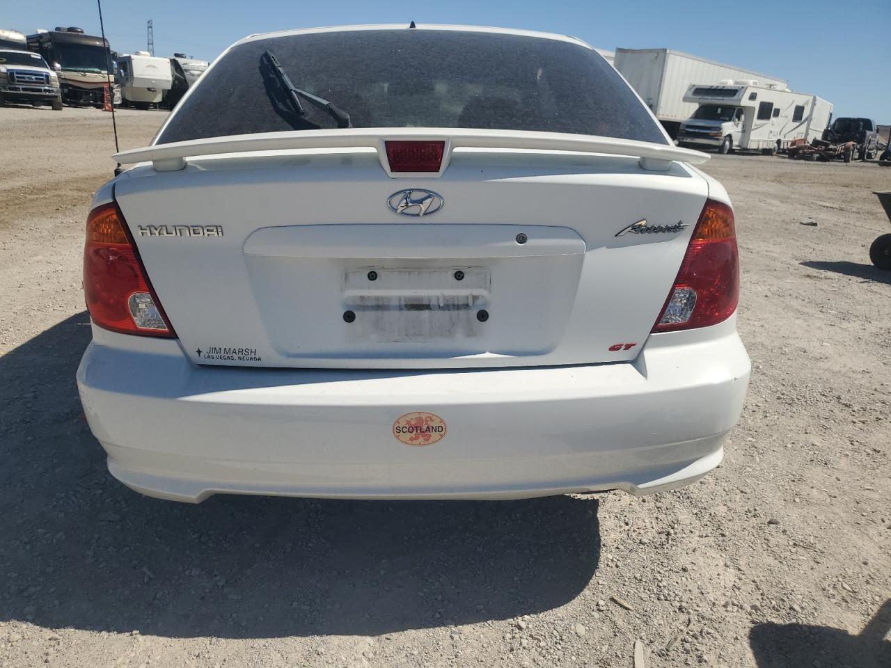 KMHCG35C33U270443 2003 Hyundai Accent Gl