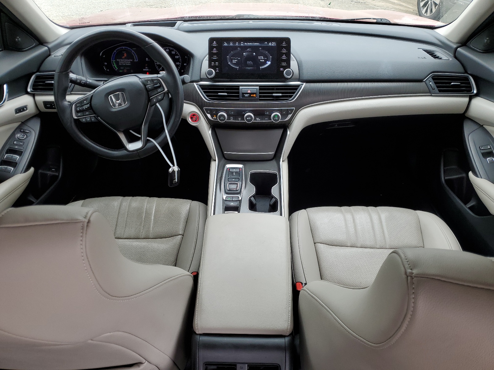 1HGCV3F96MA018431 2021 Honda Accord Touring Hybrid