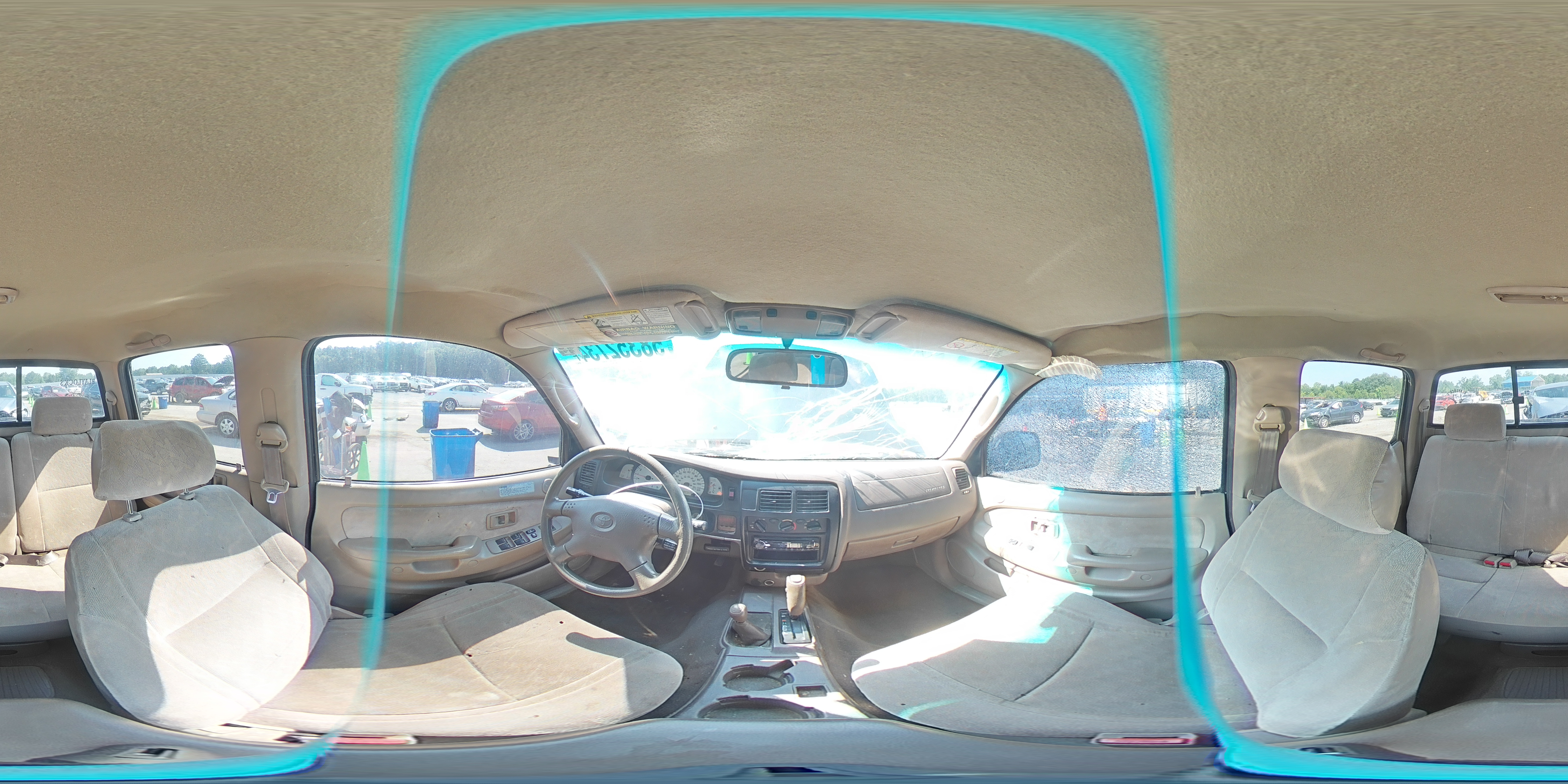 2003 Toyota Tacoma Double Cab VIN: 5TEHN72NX3Z264692 Lot: 58352734