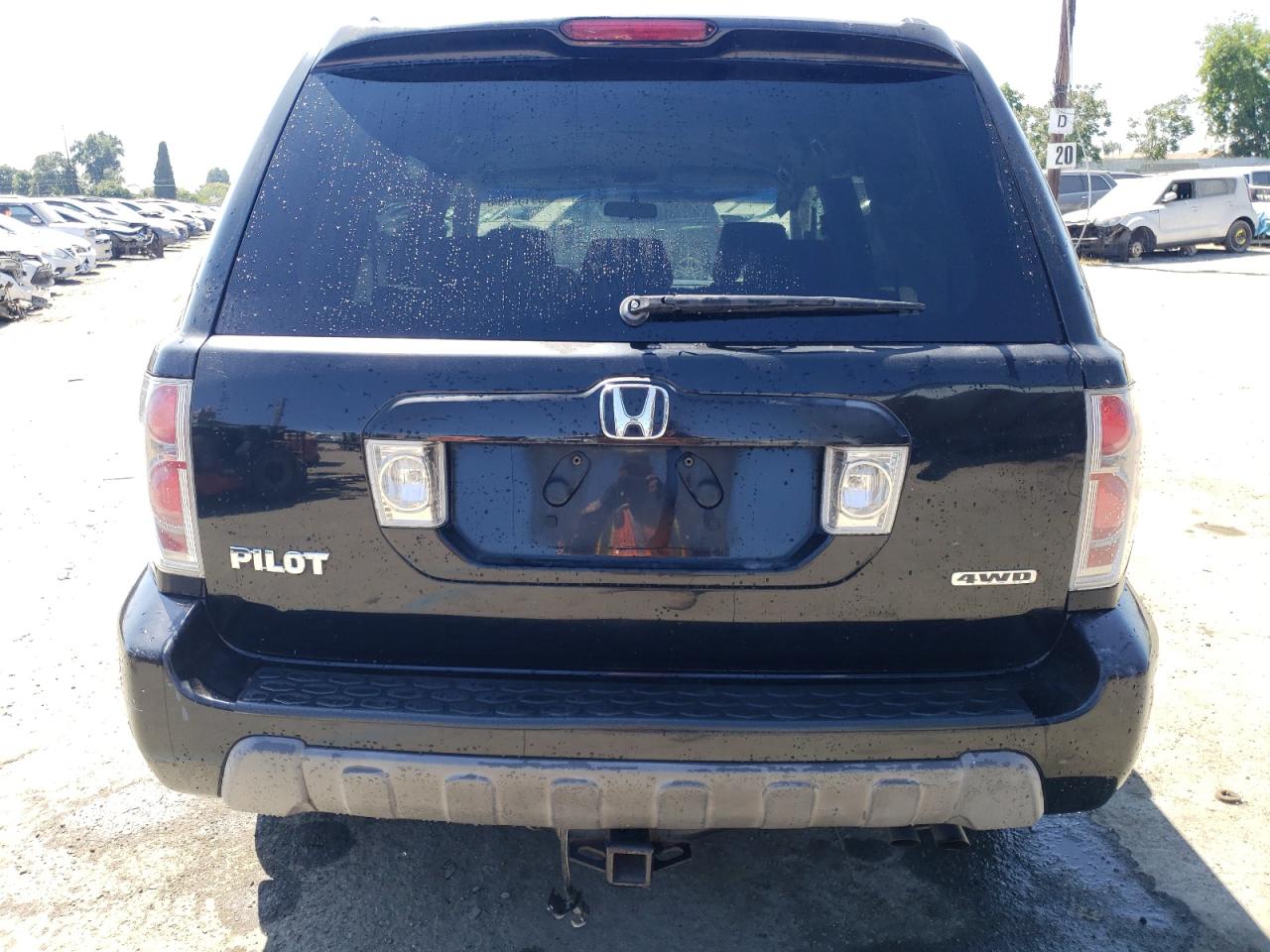 2007 Honda Pilot Ex VIN: 2HKYF18407H535194 Lot: 59152984