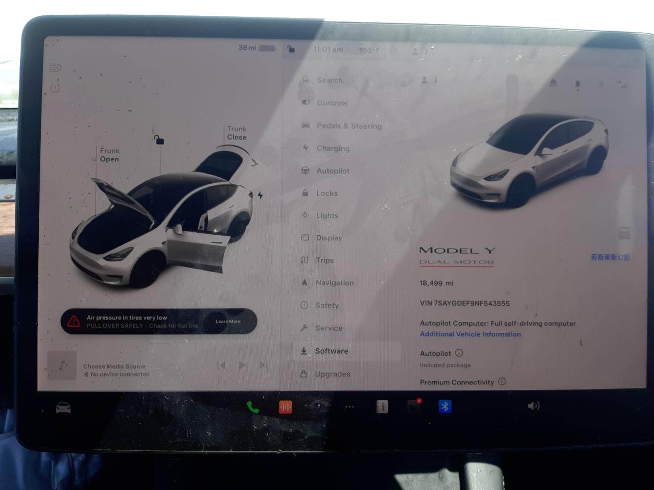 7SAYGDEF9NF543555 2022 Tesla Model Y