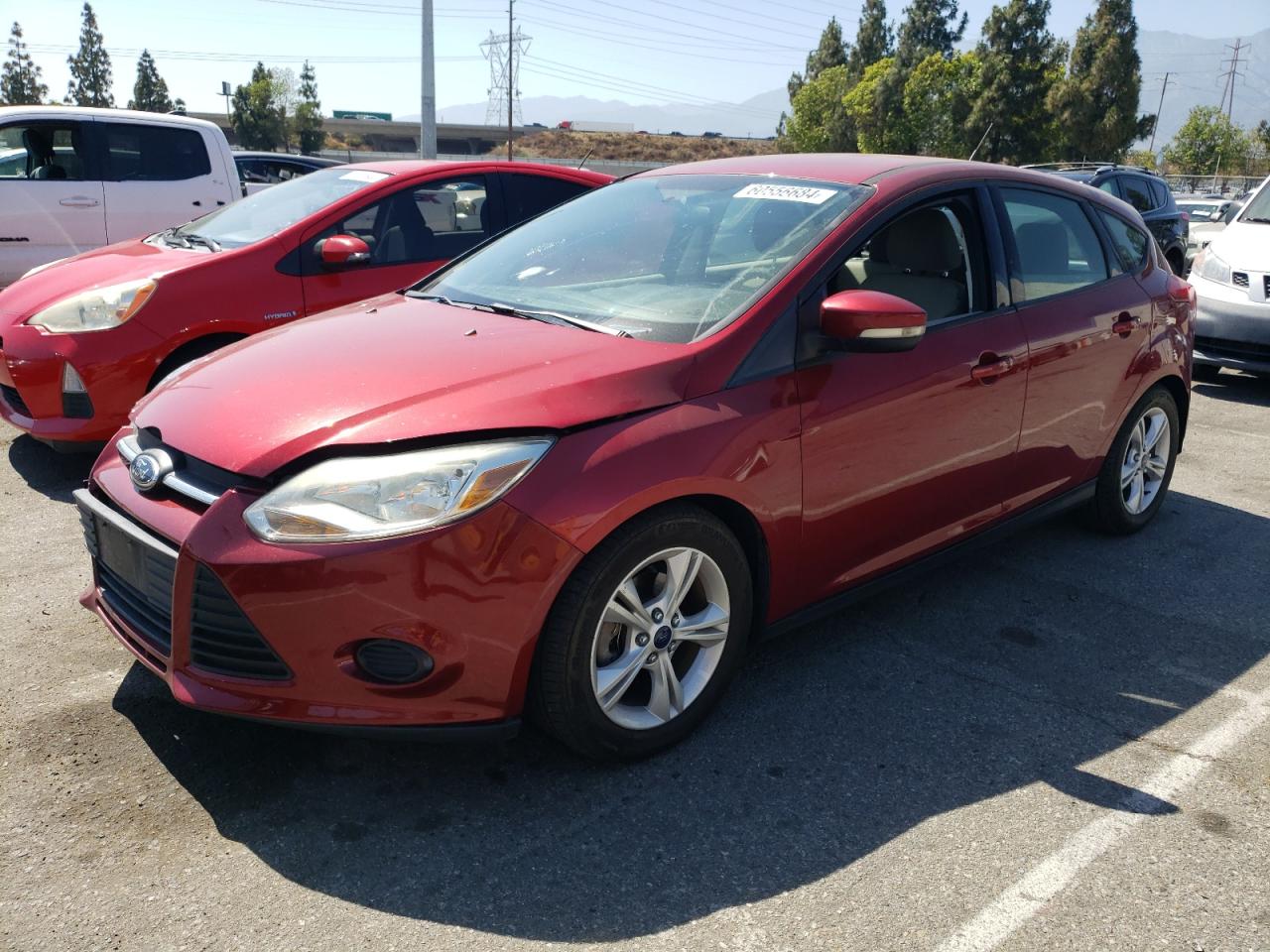 2014 Ford Focus Se VIN: 1FADP3K29EL444065 Lot: 60556684