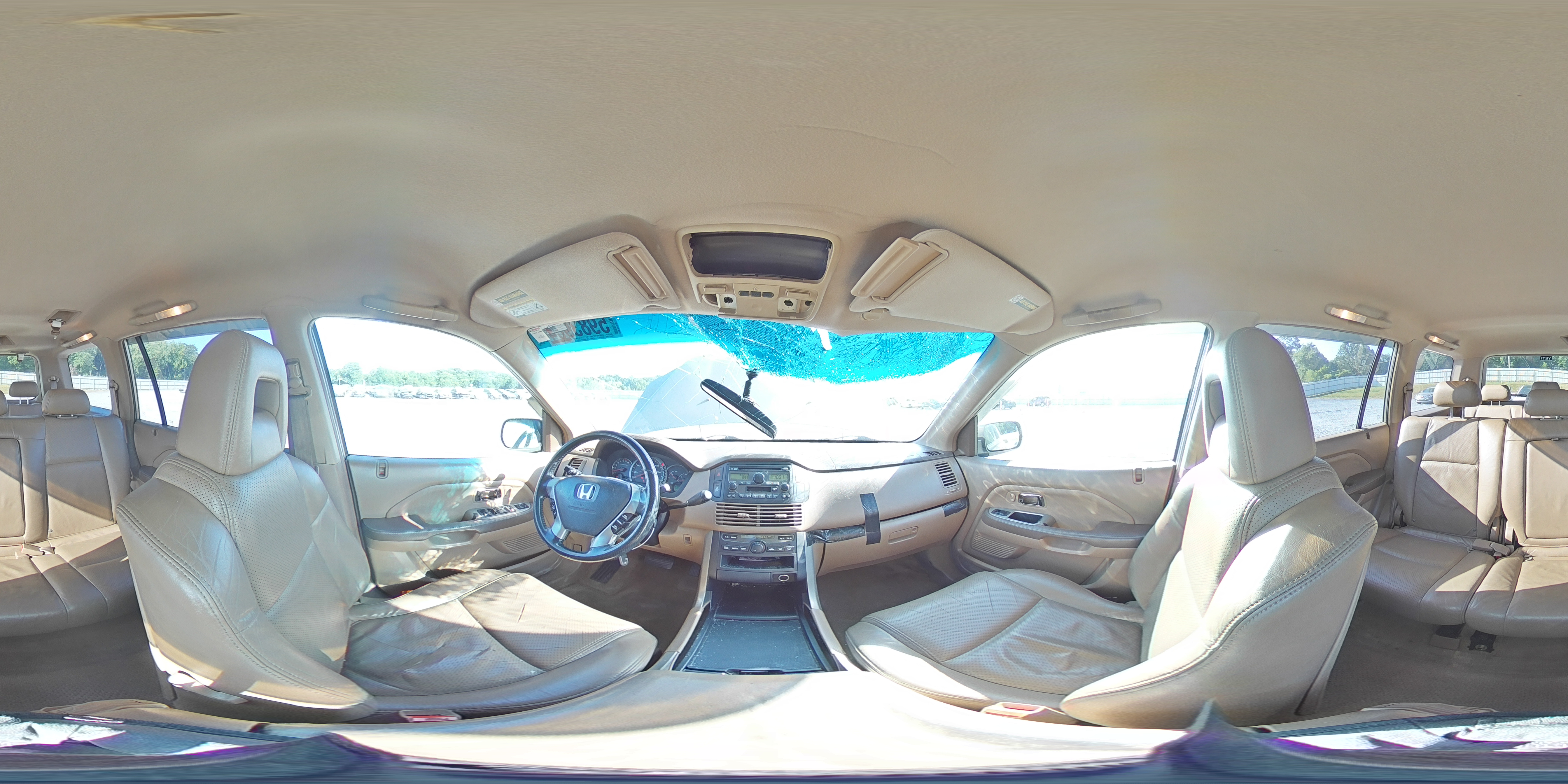 2003 Honda Pilot Exl VIN: 2HKYF18533H548167 Lot: 59839644