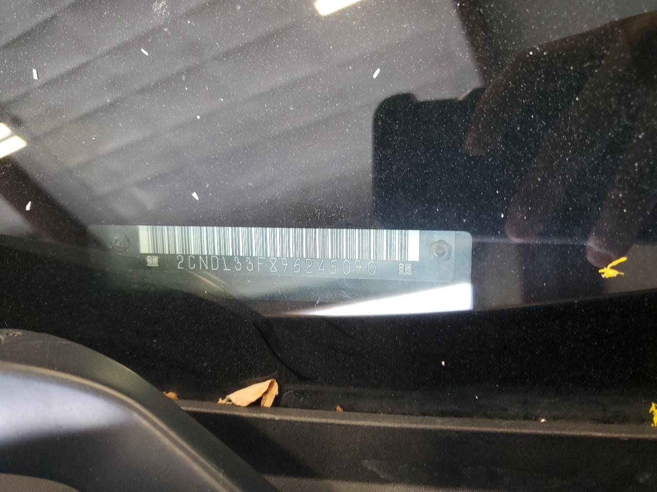 2009 Chevrolet Equinox Lt VIN: 2CNDL33F896245090 Lot: 60234224