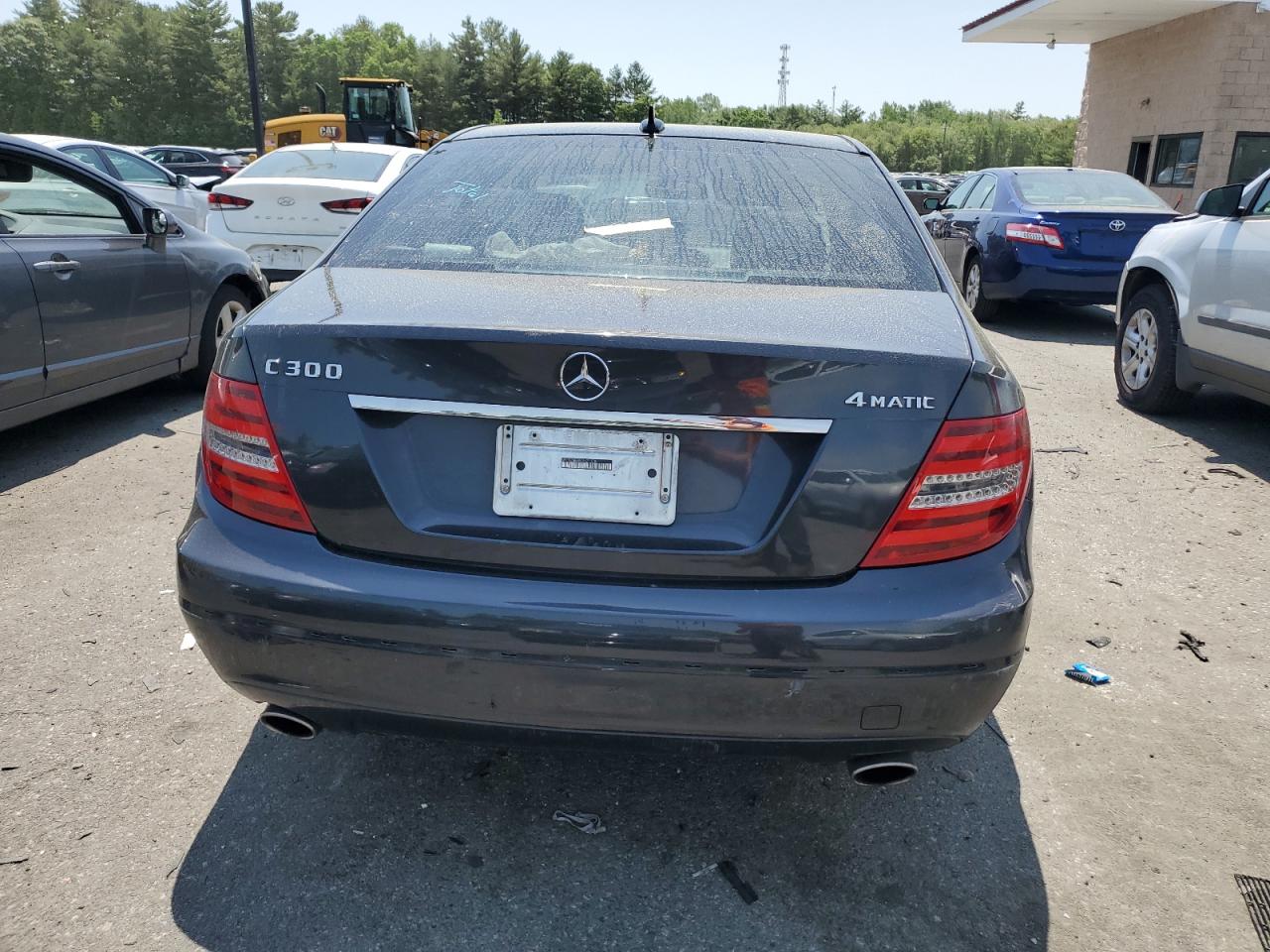 2012 Mercedes-Benz C 300 4Matic VIN: WDDGF8BB9CA671178 Lot: 57253034