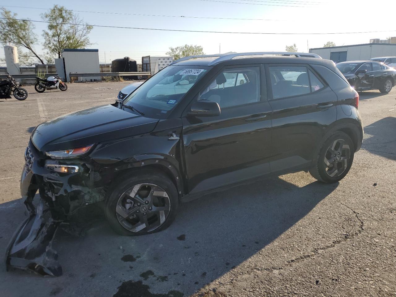 2022 Hyundai Venue Sel VIN: KMHRC8A3XNU197664 Lot: 58957724