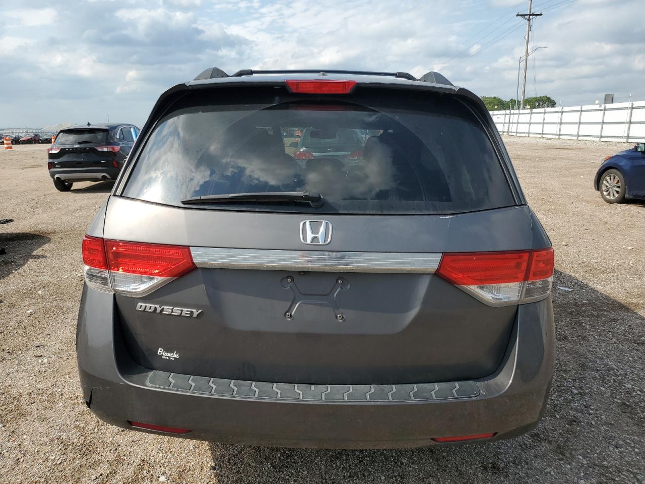 5FNRL5H60EB017393 2014 Honda Odyssey Exl