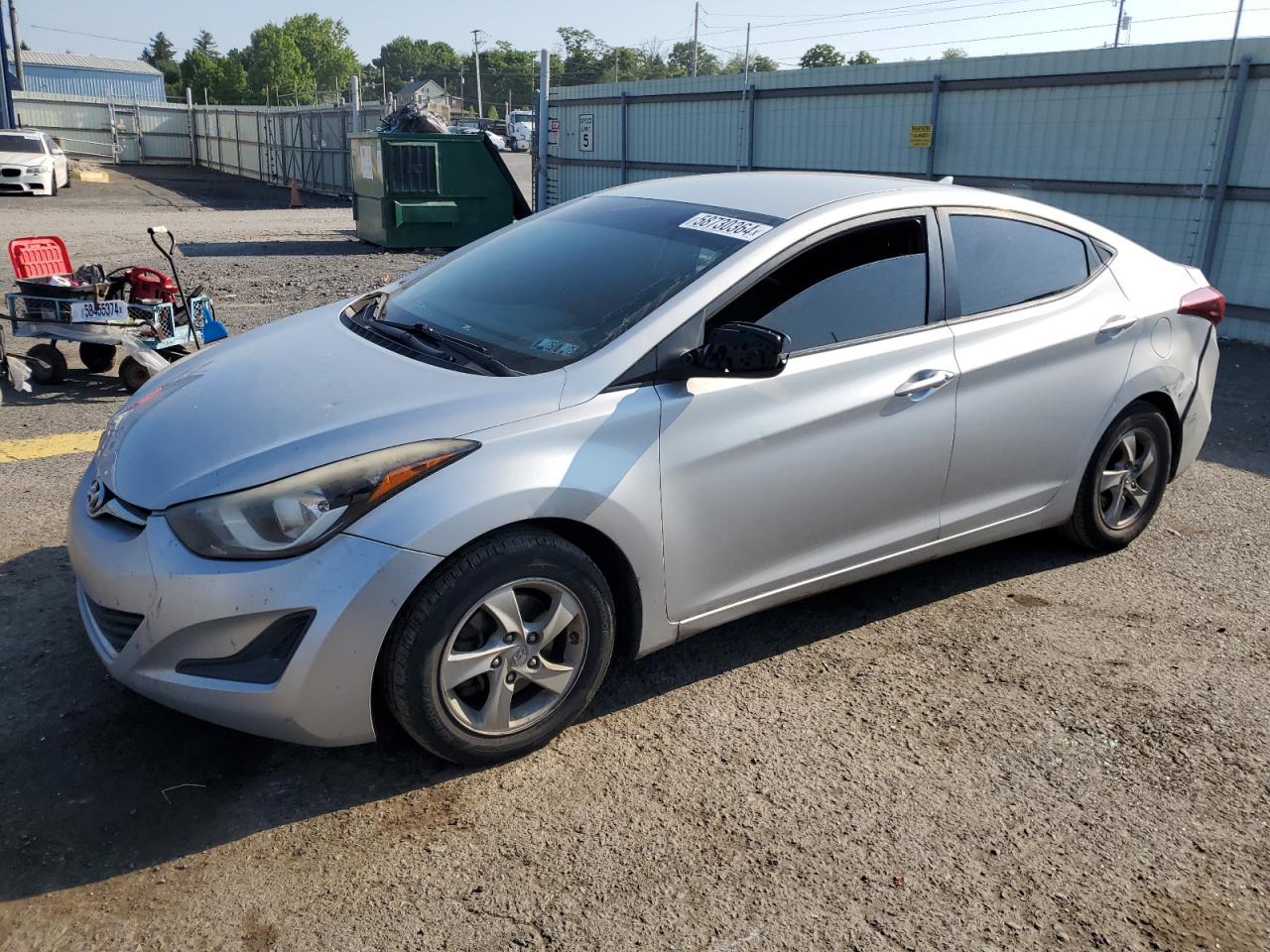 2014 Hyundai Elantra Se VIN: KMHDH4AE0EU178269 Lot: 58730364