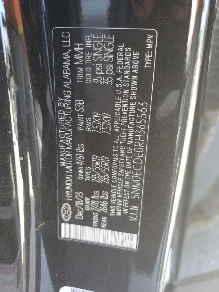 5NMJECDE0RH365563 2024 HYUNDAI TUCSON - Image 13