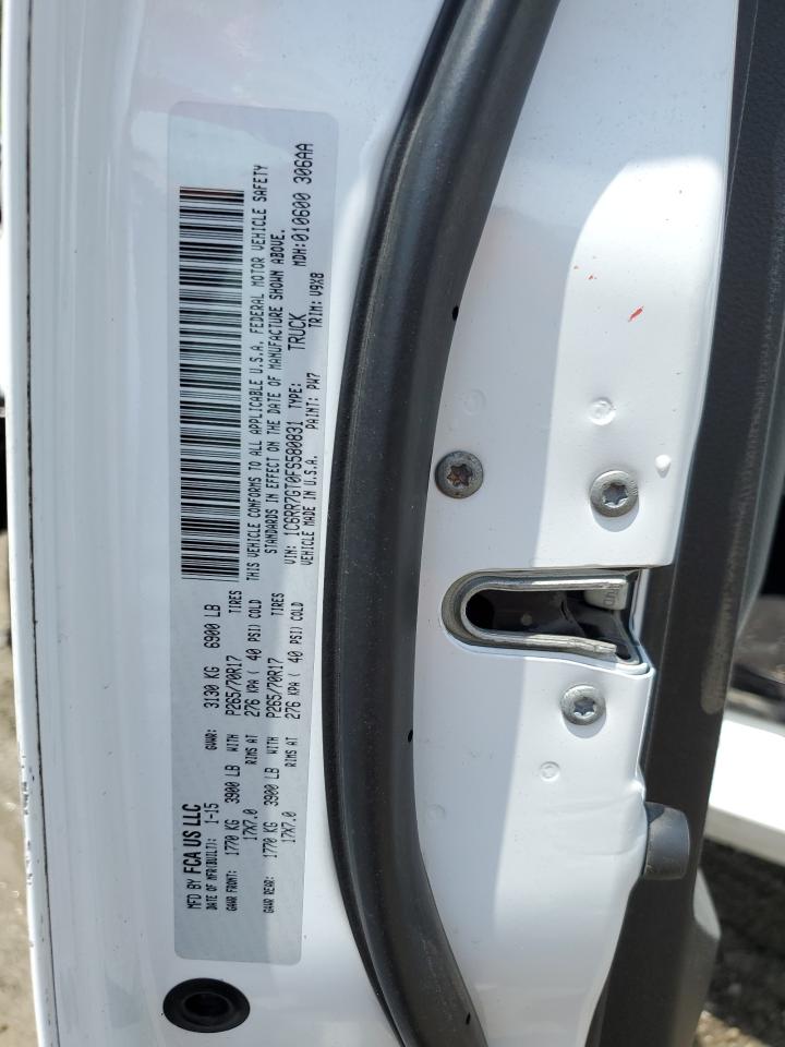 2015 Ram 1500 Slt VIN: 1C6RR7GT0FS580831 Lot: 60246224