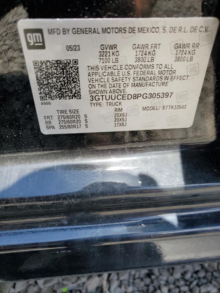 3GTUUCED8PG305397 2023 GMC Sierra K1500 Elevation