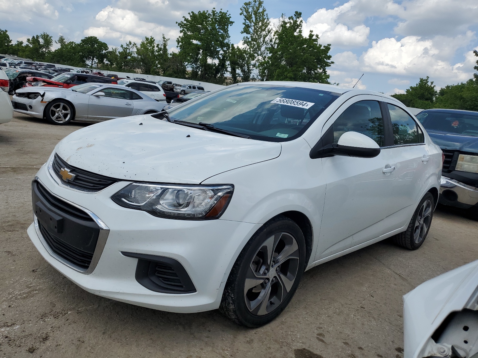 2019 Chevrolet Sonic Premier vin: 1G1JF5SB7K4124477