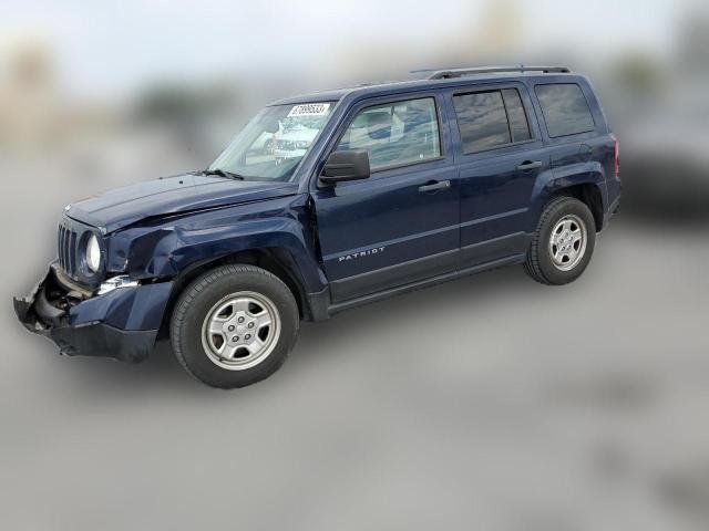  JEEP PATRIOT 2016 Синій