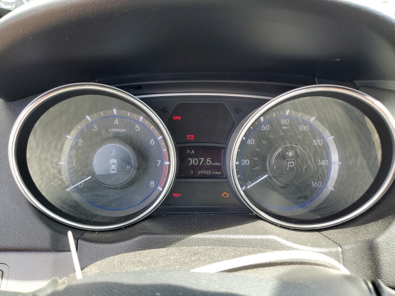 2013 Hyundai Sonata Gls VIN: 5NPEB4AC8DH792360 Lot: 60743964