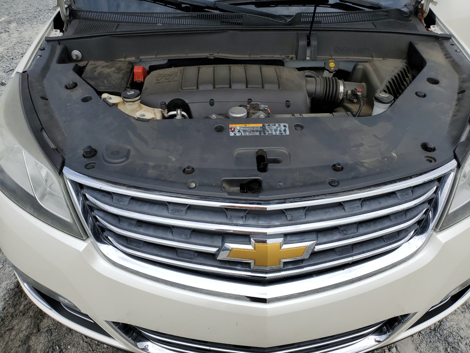 2013 Chevrolet Traverse Ltz vin: 1GNKRLKD9DJ220003