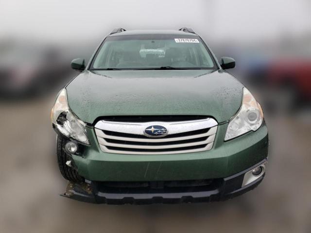  SUBARU OUTBACK 2012 Зеленый