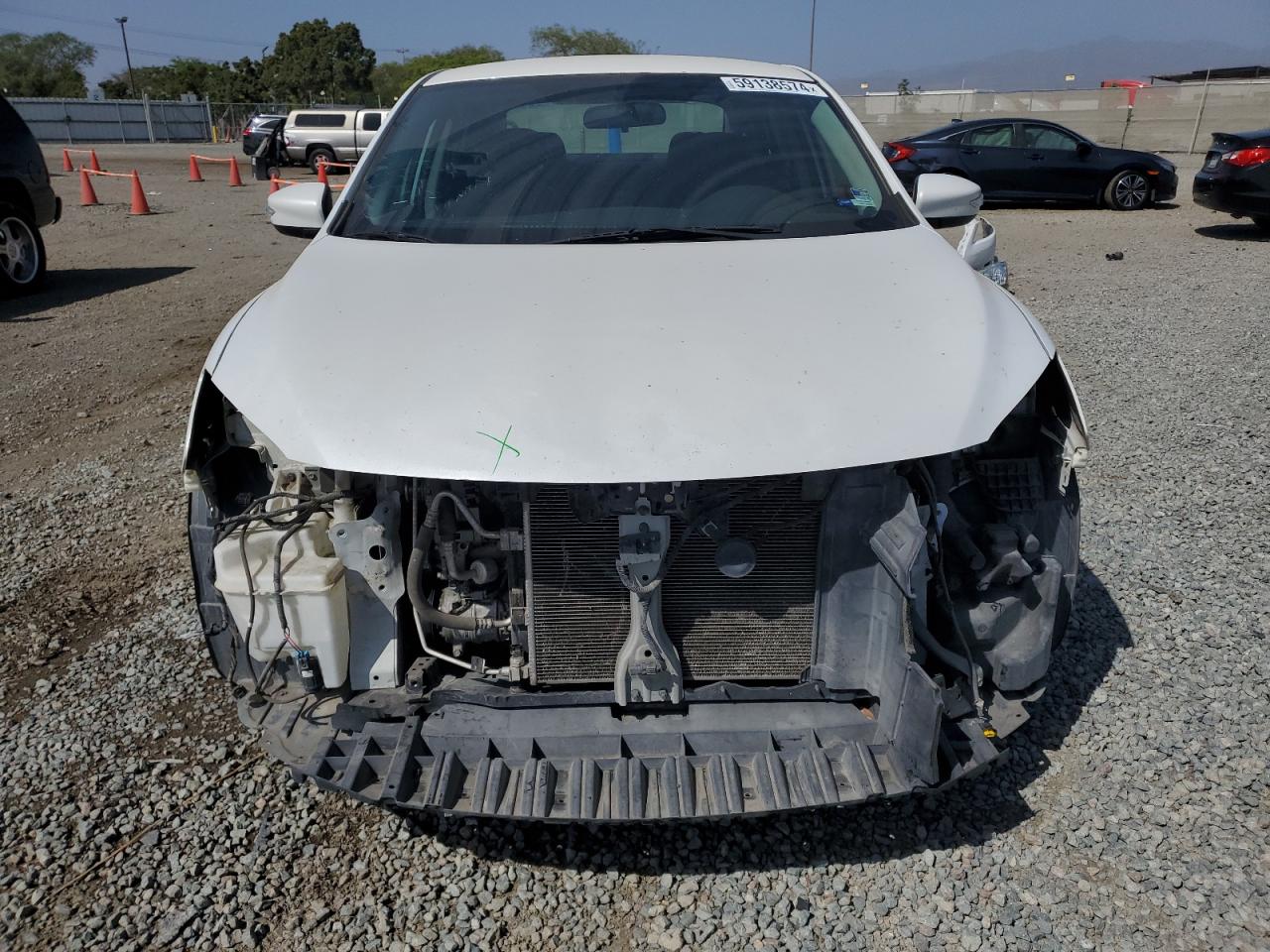 2015 Nissan Sentra S VIN: 3N1AB7AP1FY355151 Lot: 59138574