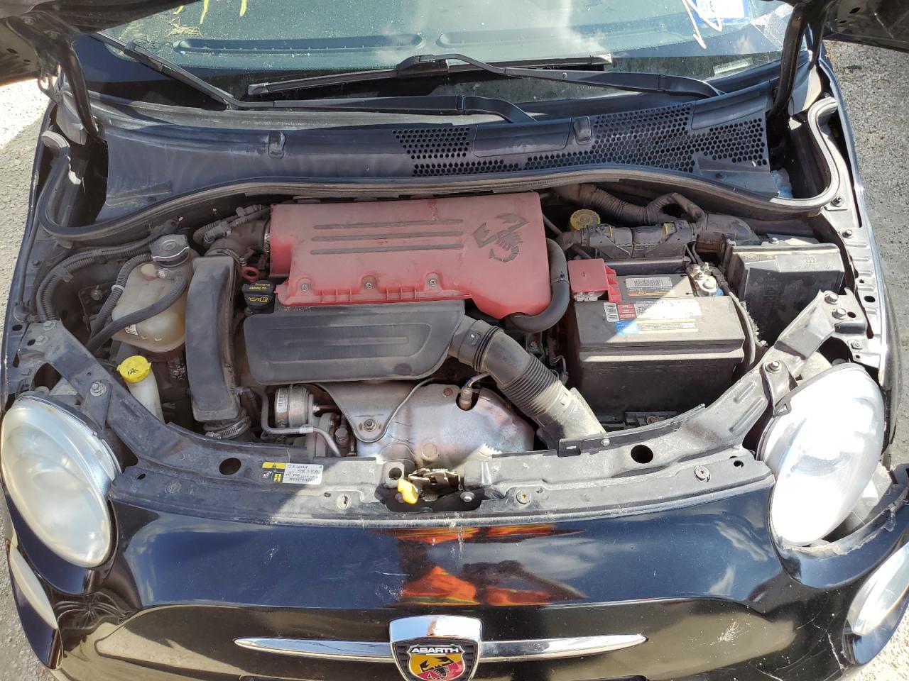 2015 Fiat 500 Abarth VIN: 3C3CFFFH9FT586158 Lot: 57348454