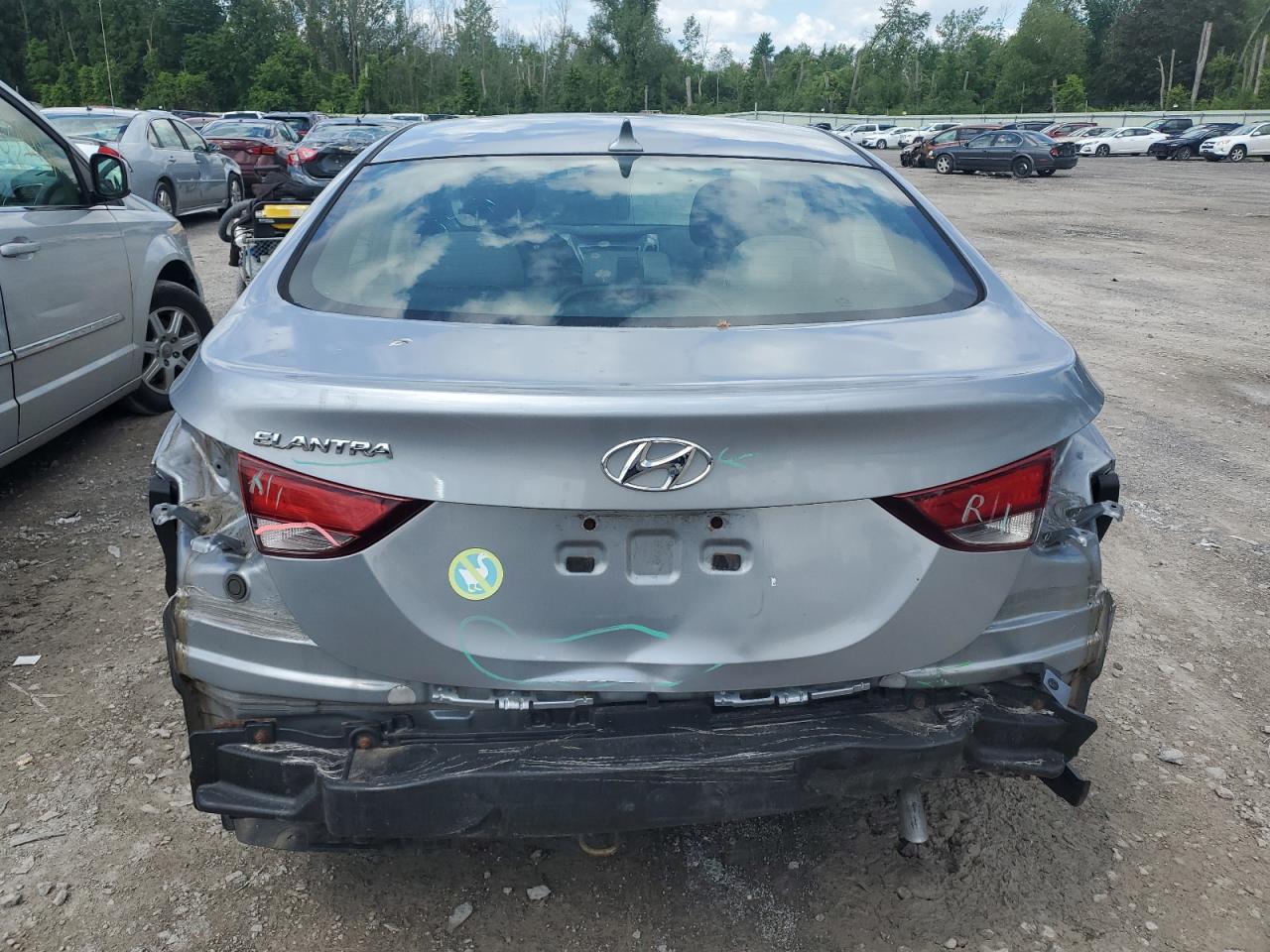 2015 Hyundai Elantra Se VIN: 5NPDH4AE4FH586757 Lot: 58911364