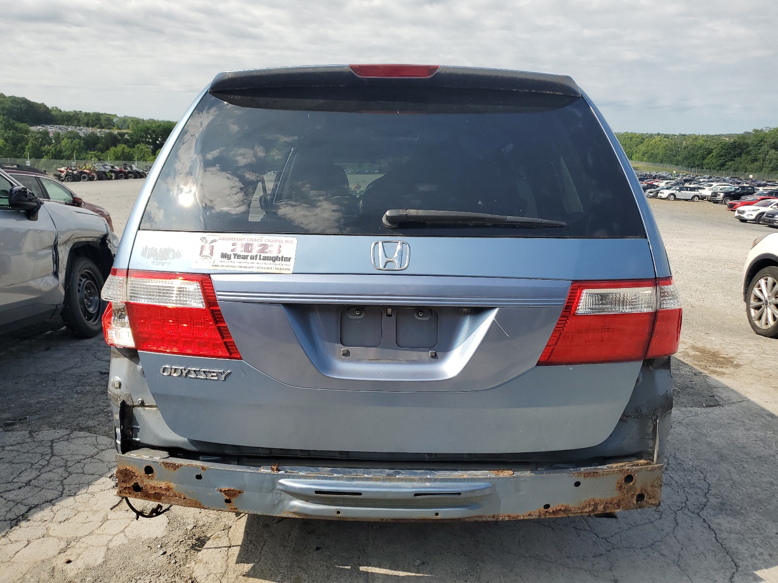 5FNRL387X7B125410 2007 Honda Odyssey Exl