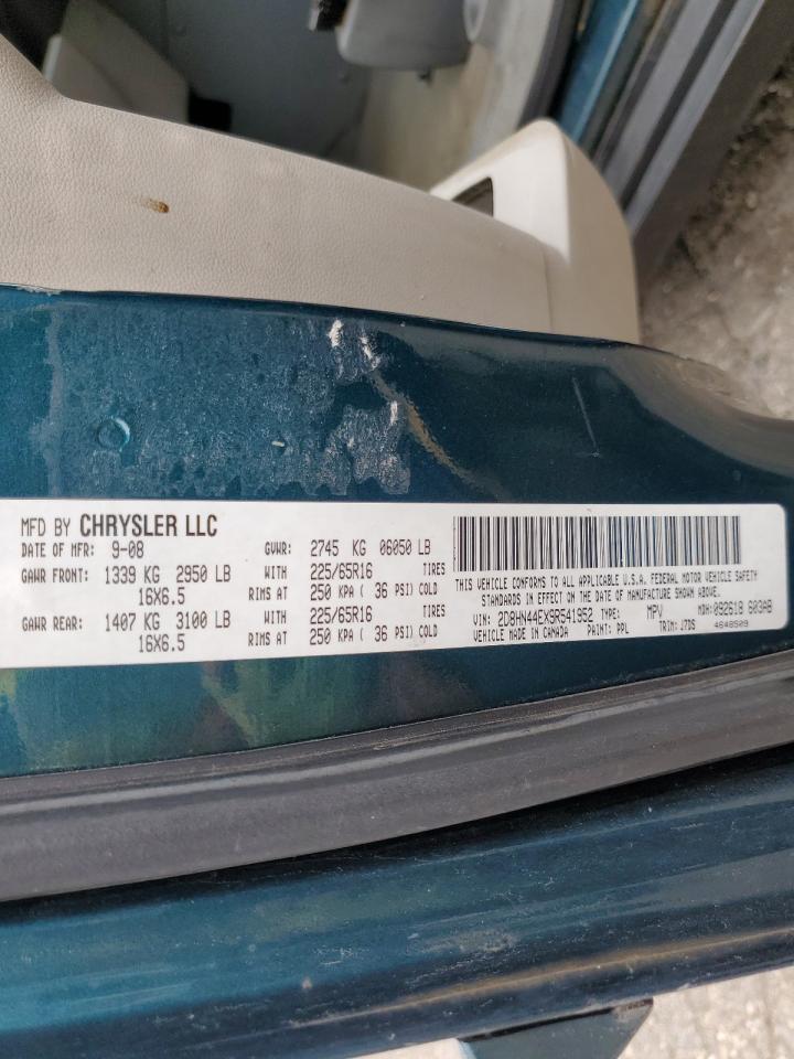 2009 Dodge Grand Caravan Se VIN: 2D8HN44EX9R541952 Lot: 59662734