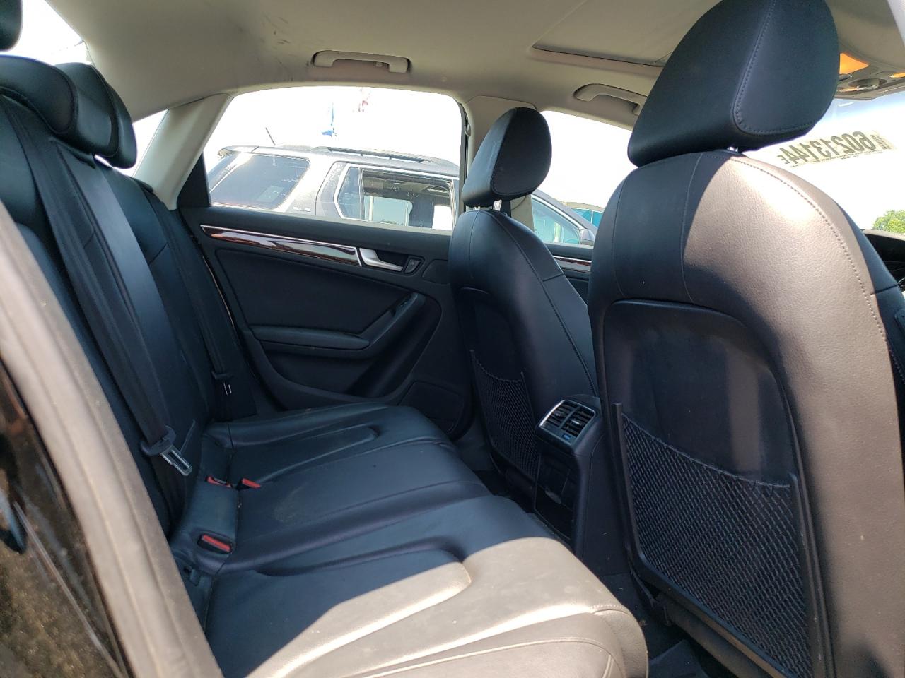 2012 Audi A4 Premium Plus VIN: WAUFFAFLXCN009079 Lot: 60213144