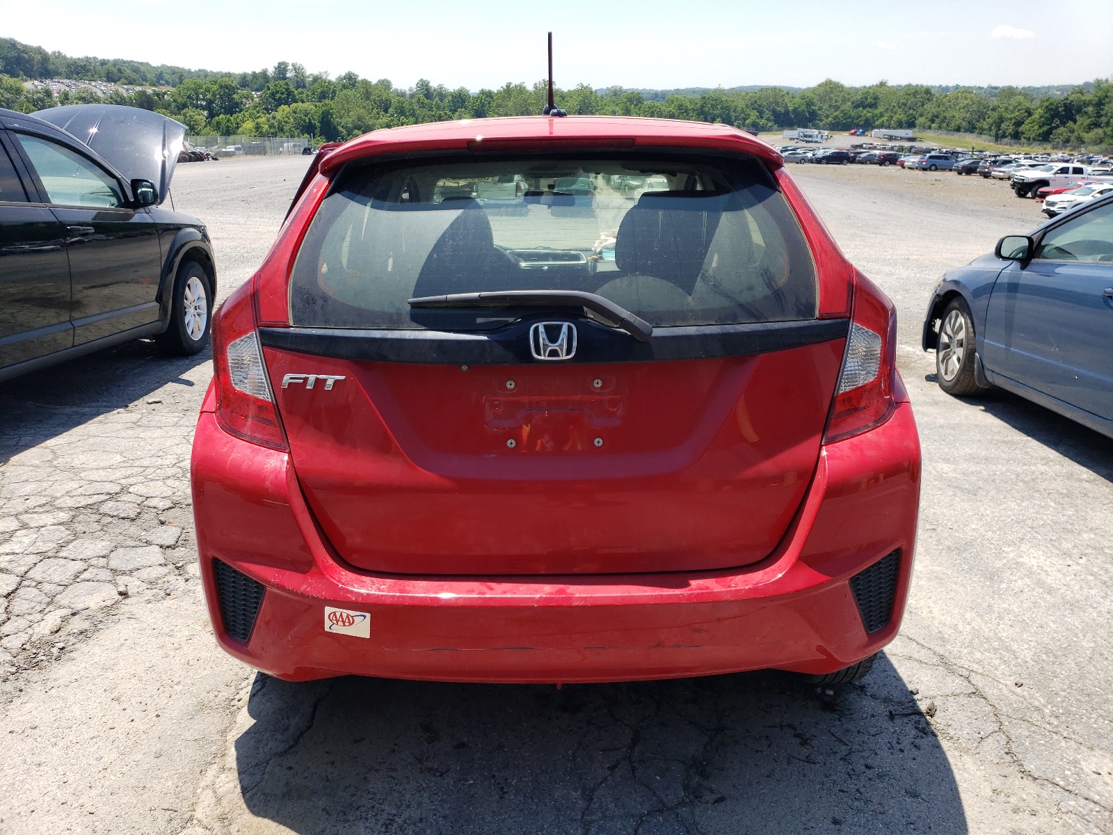 JHMGK5H53HS006086 2017 Honda Fit Lx