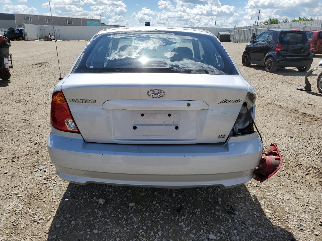 2006 Hyundai Accent Gt VIN: KMHCG35C76U358237 Lot: 61268494