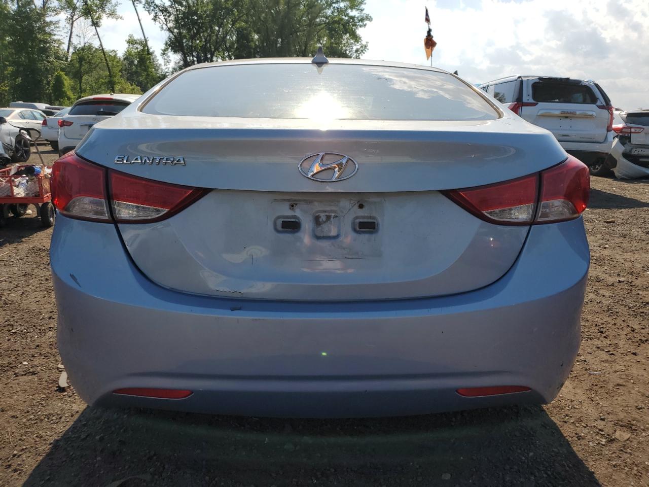 2012 Hyundai Elantra Gls VIN: KMHDH4AE3CU464209 Lot: 59036214