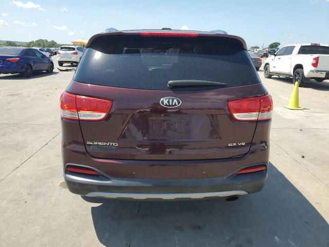  KIA SORENTO 2016 Бургунди