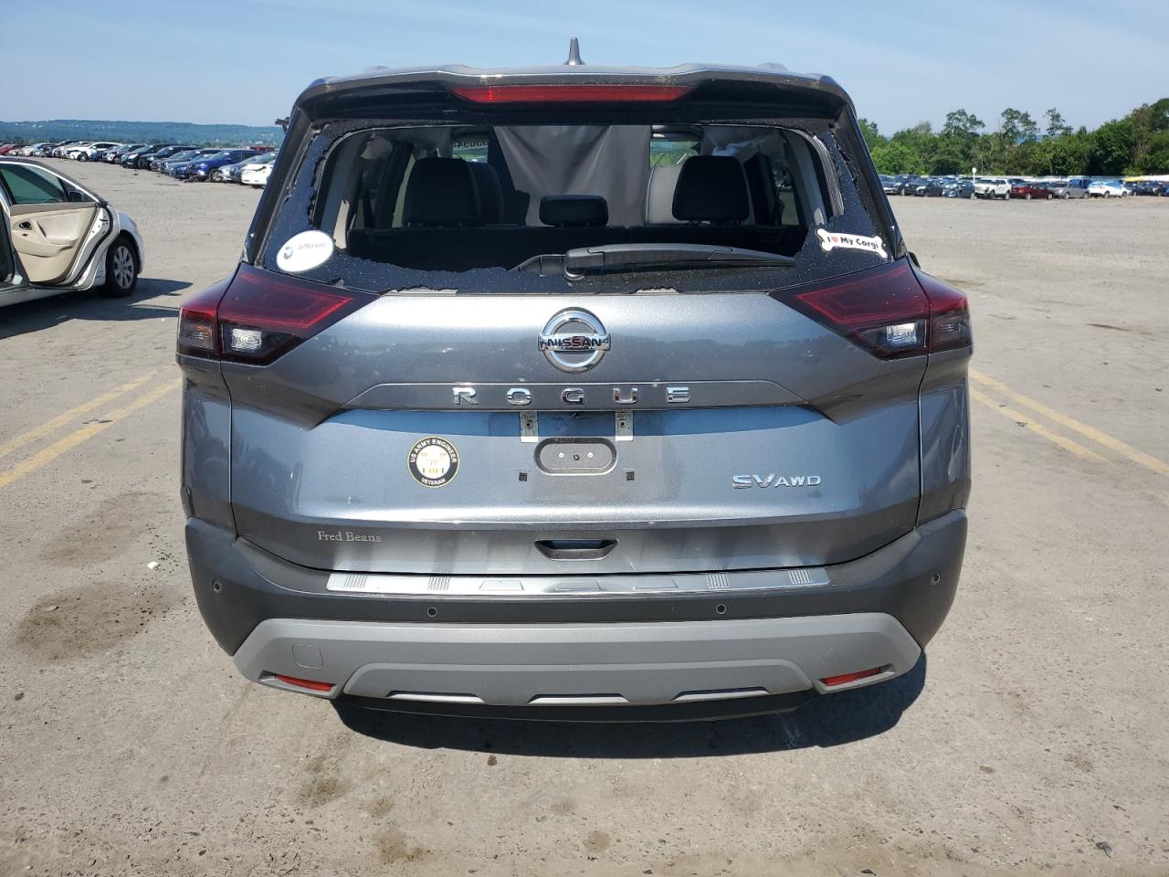 2021 Nissan Rogue Sv VIN: 5N1AT3BB5MC703847 Lot: 59036944
