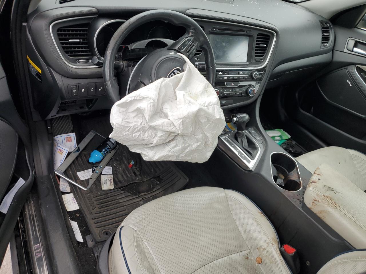 2014 Kia Optima Hybrid VIN: KNAGN4AD4E5073727 Lot: 60378144