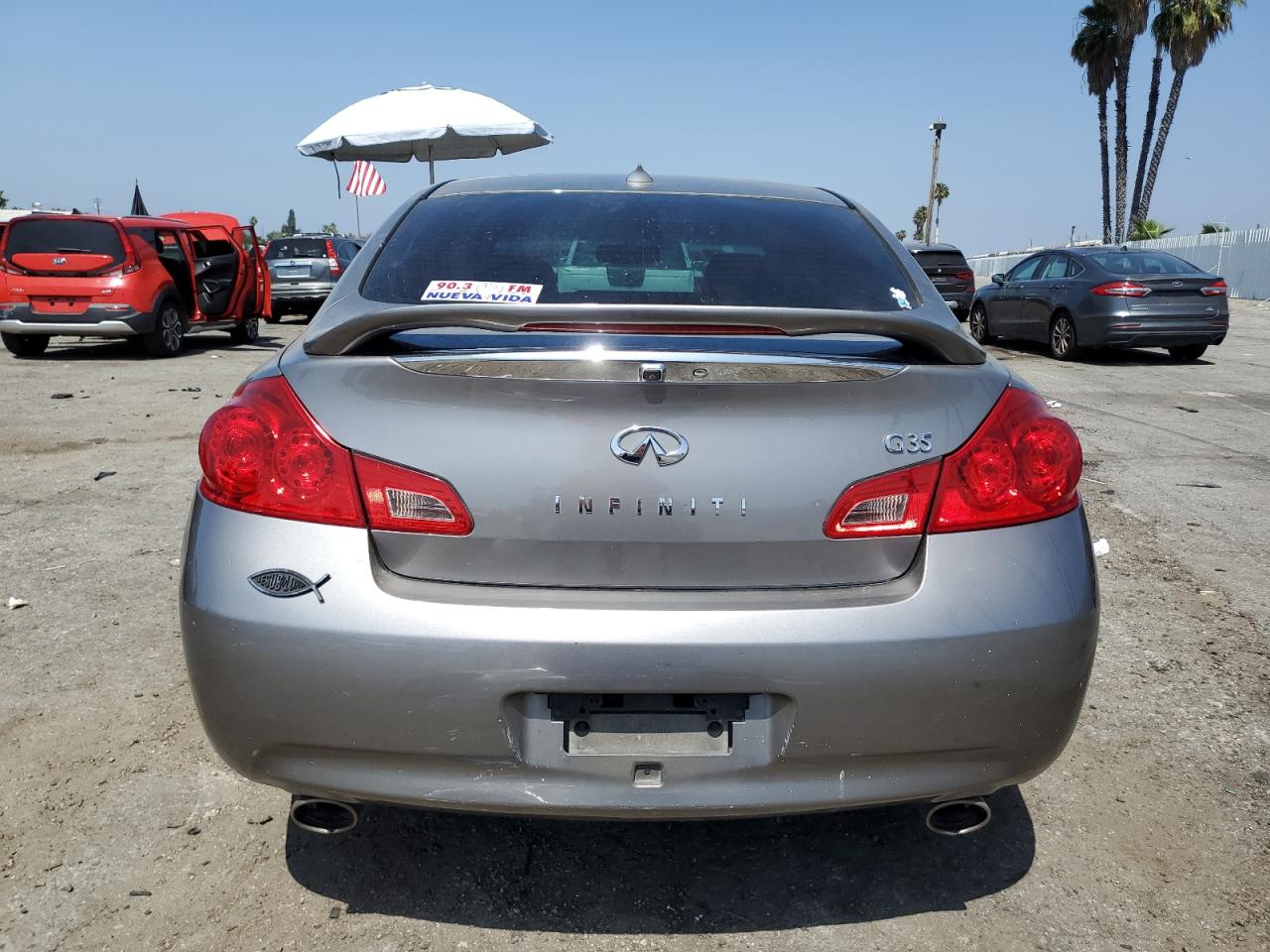 2008 Infiniti G35 VIN: JNKBV61E38M209937 Lot: 59656274