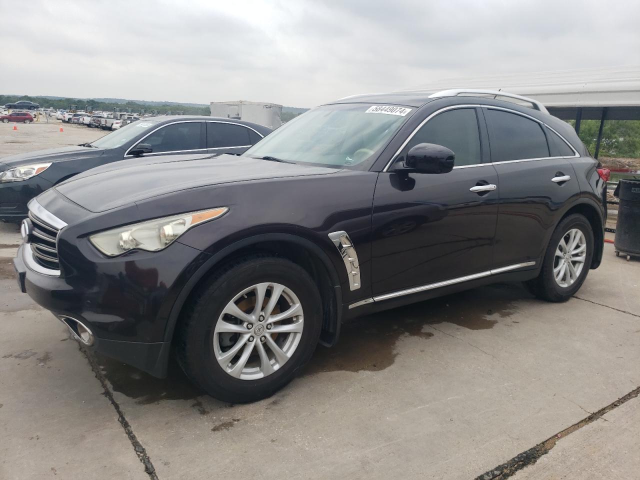 2012 Infiniti Fx35 VIN: JN8AS1MW6CM150750 Lot: 58449074