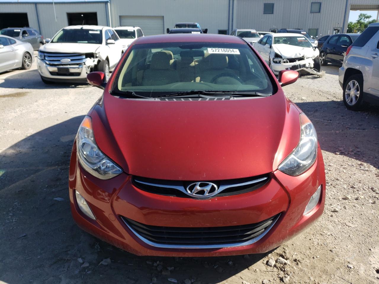 2013 Hyundai Elantra Gls VIN: 5NPDH4AE2DH370886 Lot: 57218094