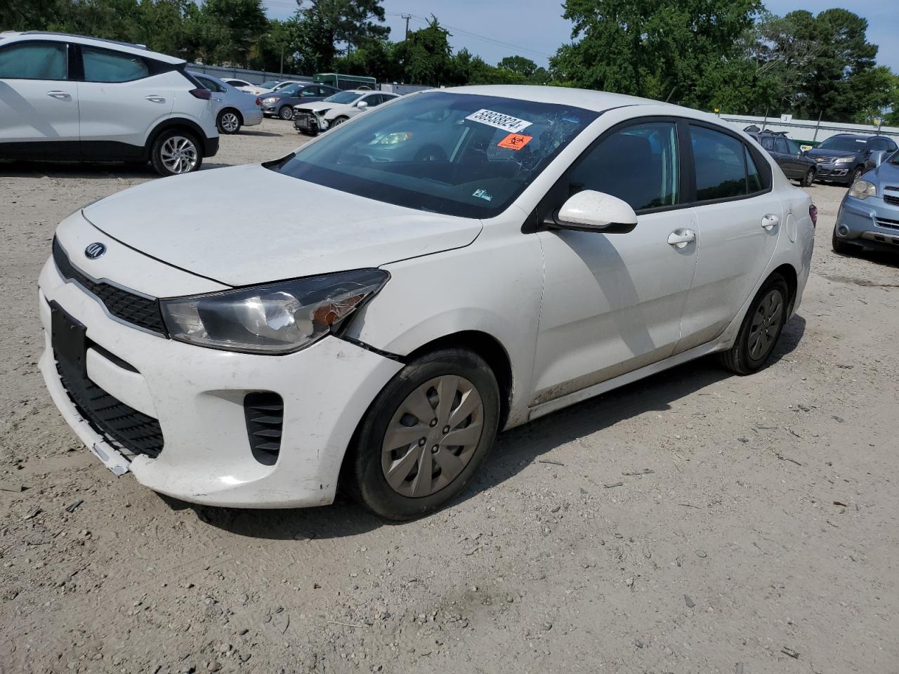 2019 Kia Rio S იყიდება Hampton-ში, VA - Biohazard/Chemical