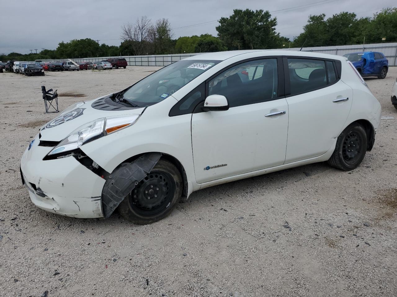 2017 Nissan Leaf S VIN: 1N4BZ0CPXHC305836 Lot: 59619764