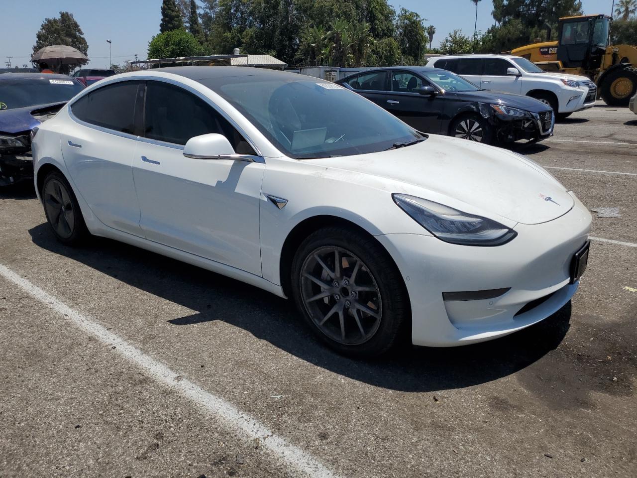 VIN 5YJ3E1EA3LF718203 2020 TESLA MODEL 3 no.4