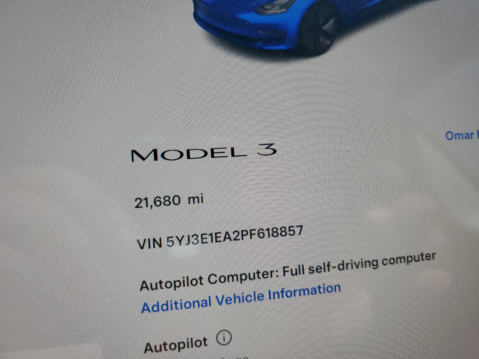 5YJ3E1EA2PF618857 2023 Tesla Model 3