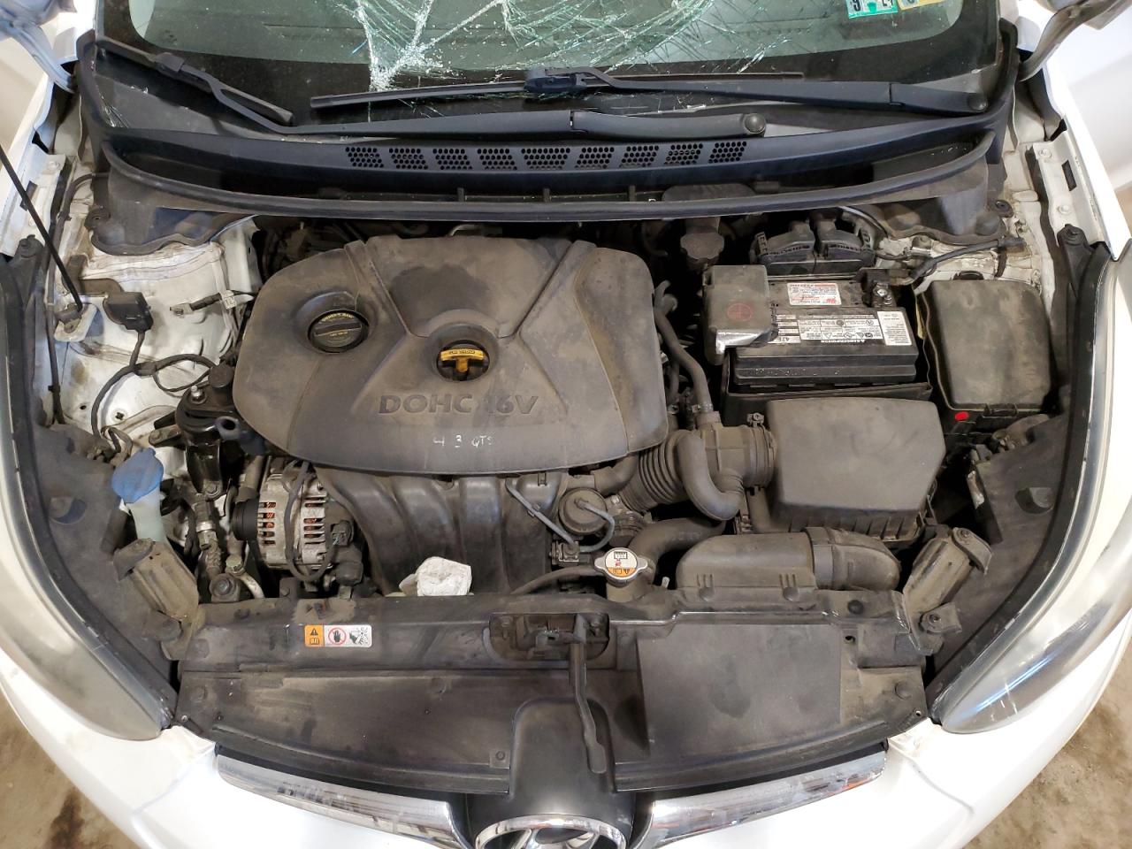 2016 Hyundai Elantra Se VIN: 5NPDH4AE7GH664000 Lot: 58088684