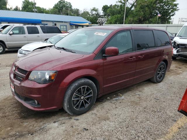 2017 Dodge Grand Caravan Gt за продажба в Wichita, KS - Hail