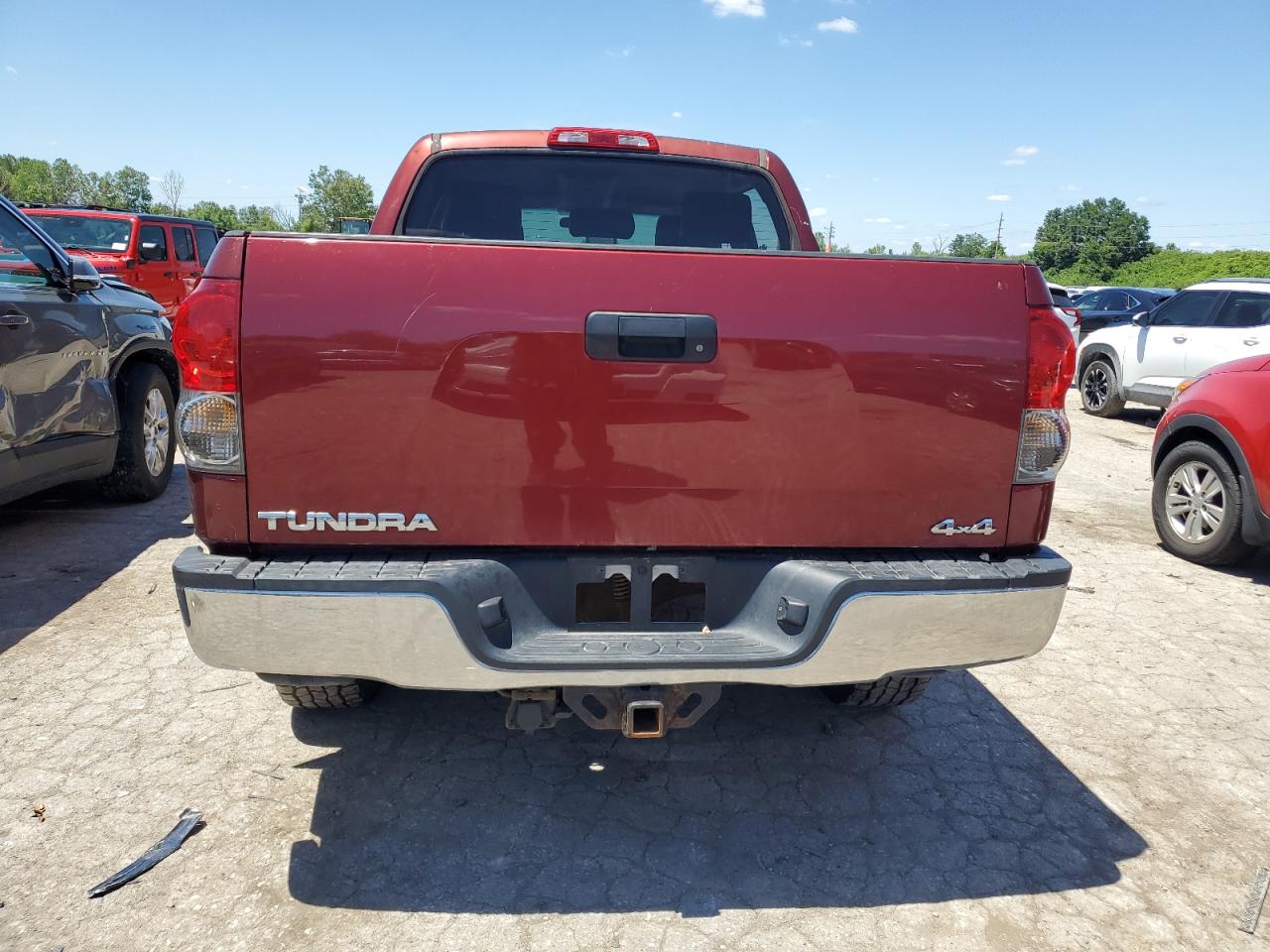 2008 Toyota Tundra Crewmax VIN: 5TFDV54118X050802 Lot: 60124674