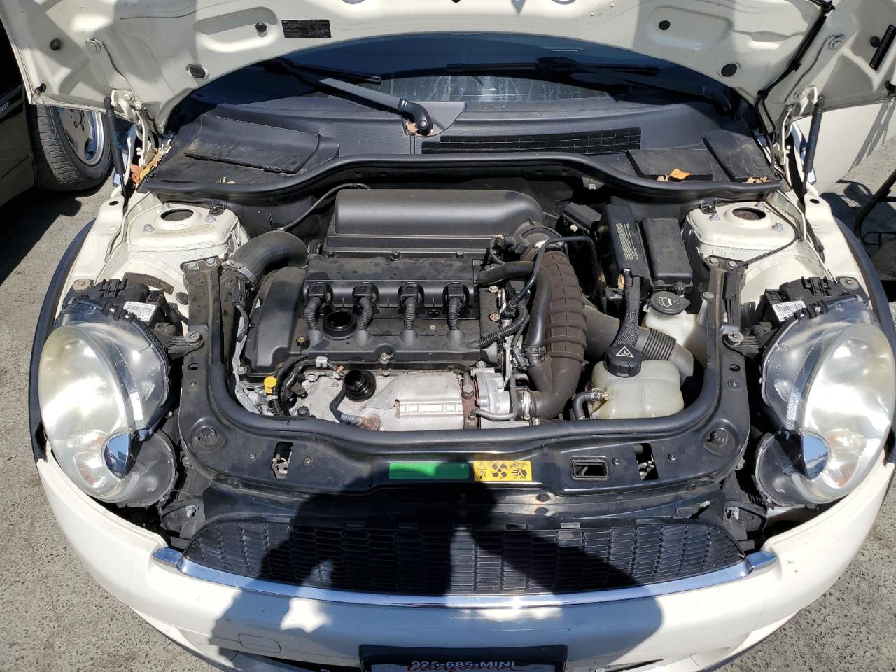 2010 Mini Cooper S VIN: WMWMS3C55ATY08457 Lot: 58563584