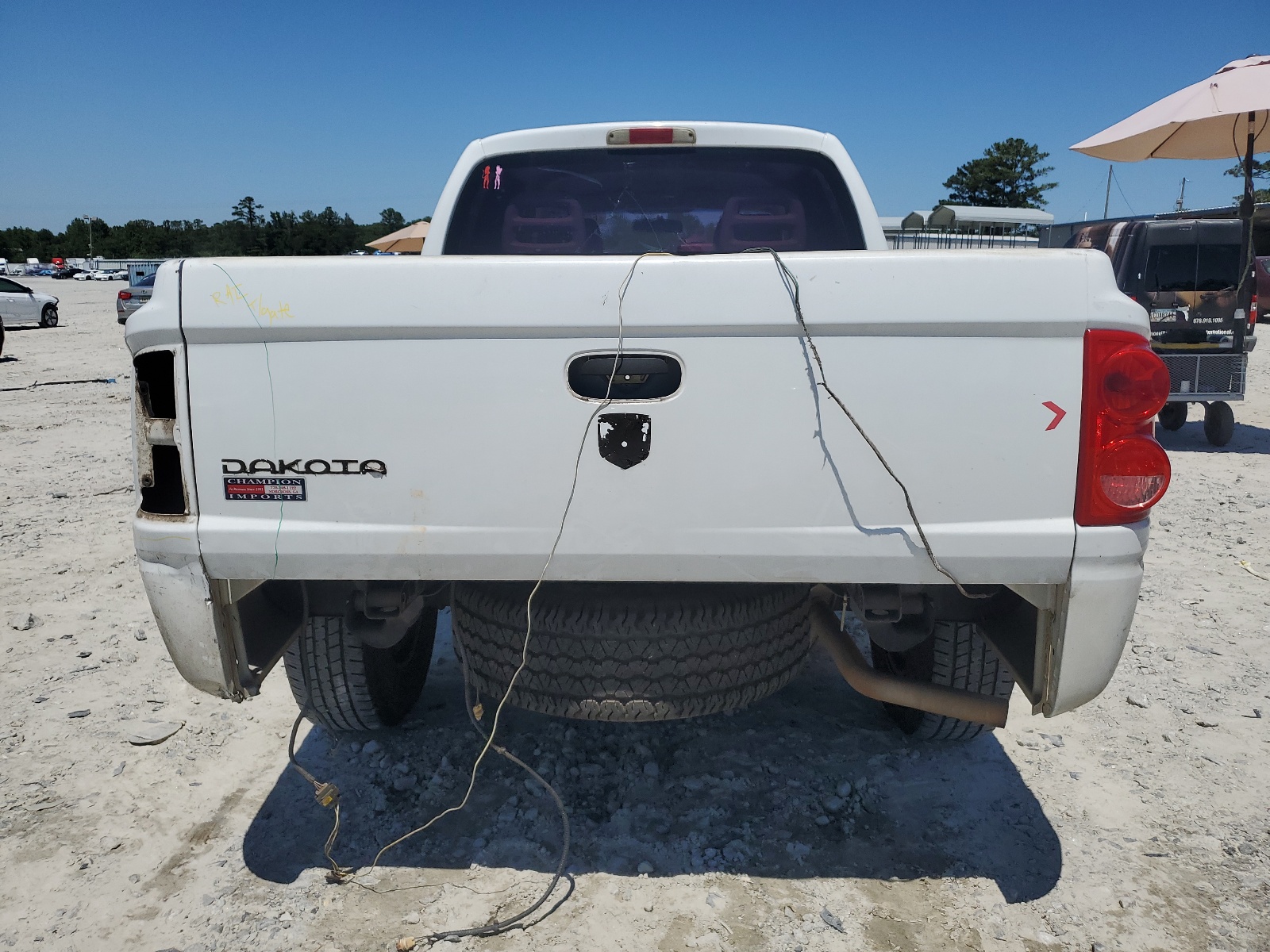 1D7HE28K97S168956 2007 Dodge Dakota Quad