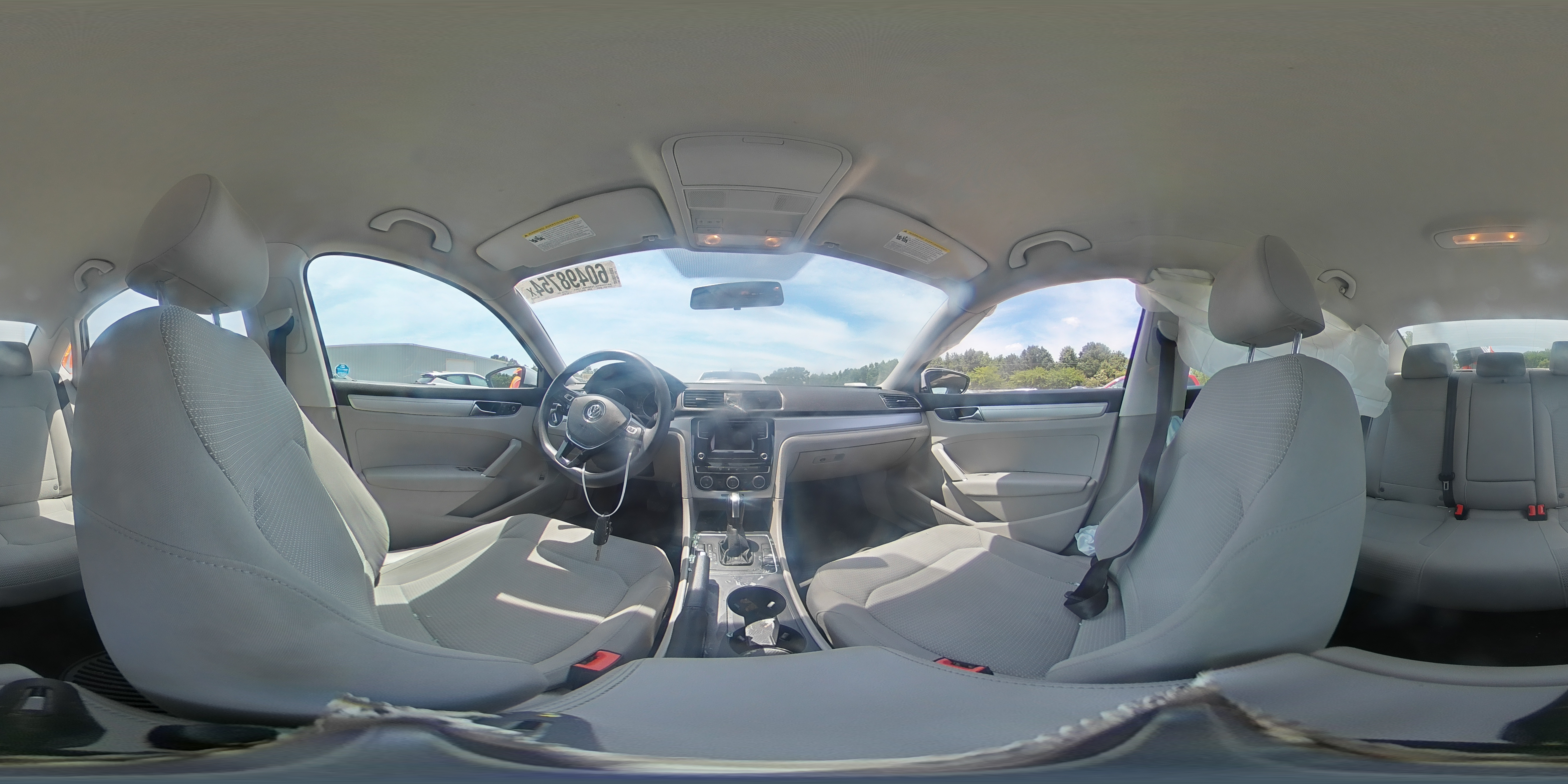 2017 Volkswagen Passat S VIN: 1VWAT7A39HC059133 Lot: 60498754